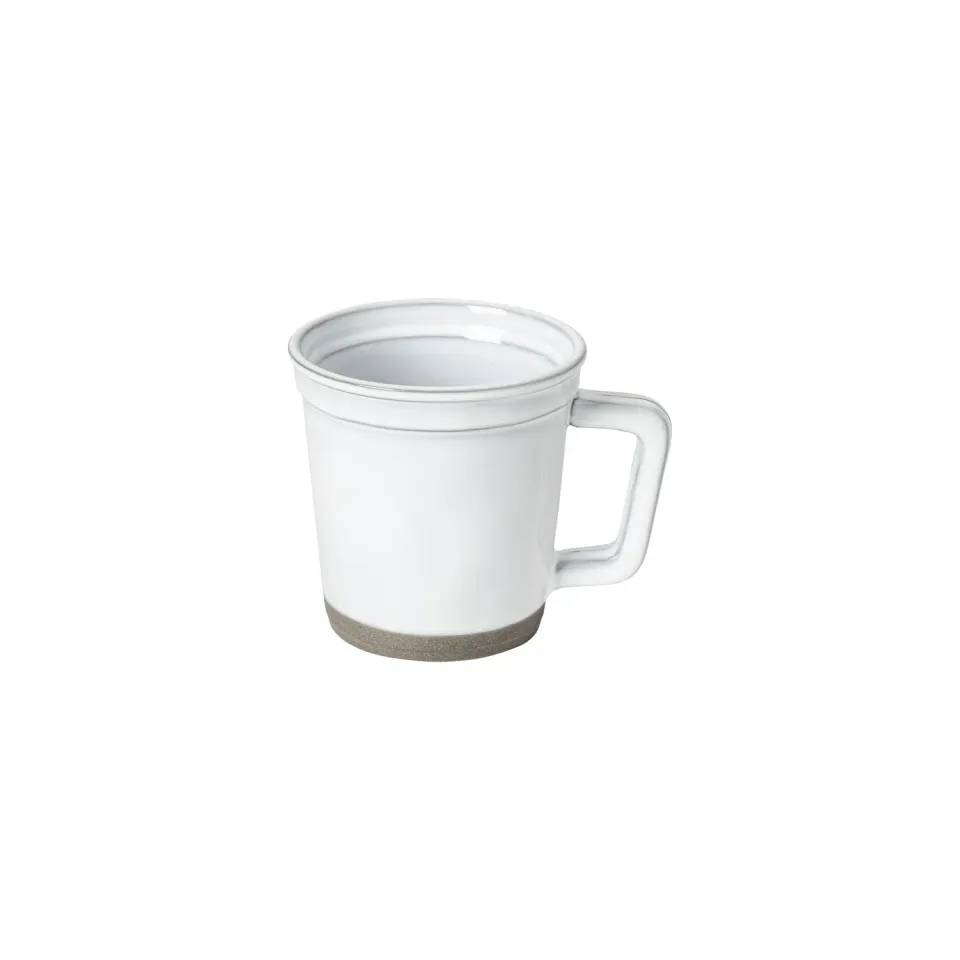 Costa Nova Festa krus White stentøj blank glasur