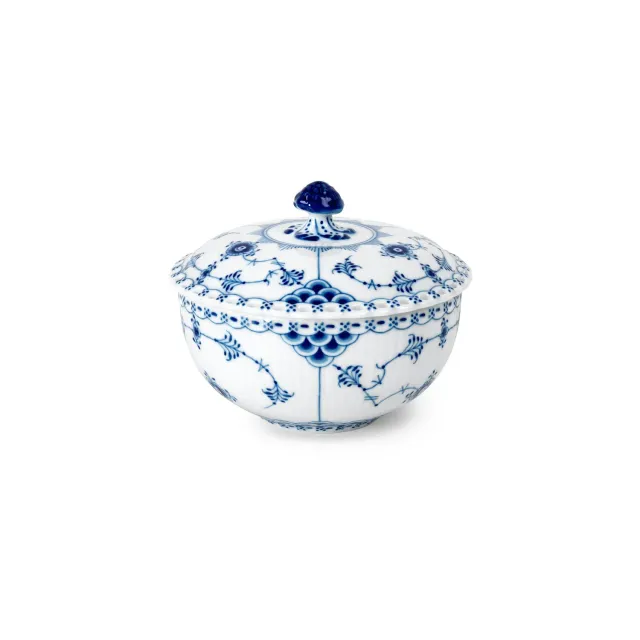 Royal Copenhagen Helblonde skål med låg håndmalet 35 cl