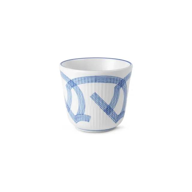 Royal Copenhagen Motif termokrus 26 cl blå kant