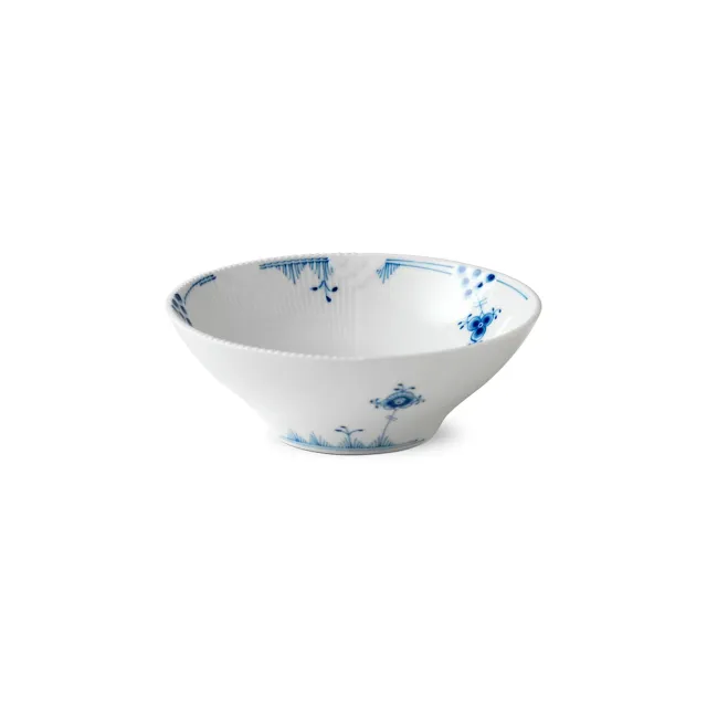Kgl. Porcelæn Blå Elements skål 18 cm 78 cl håndmalet