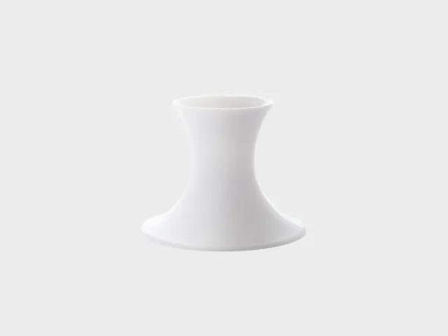 Nymphenburg lysestage porcelæn hvid Muehling