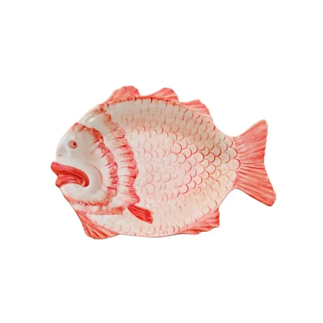 Les Ottomans fiskefad håndmalet fiskemotiv keramik