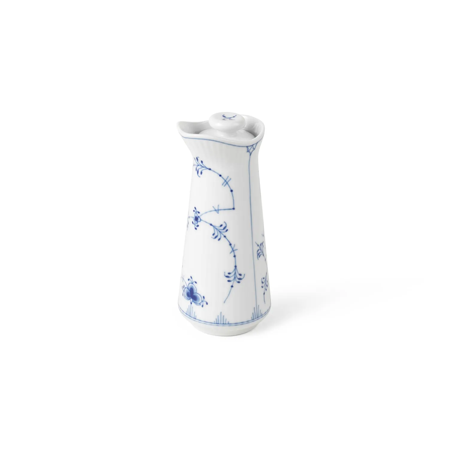 Royal Copenhagen Musselmalet Riflet olie eddikeflaske 13,5cm