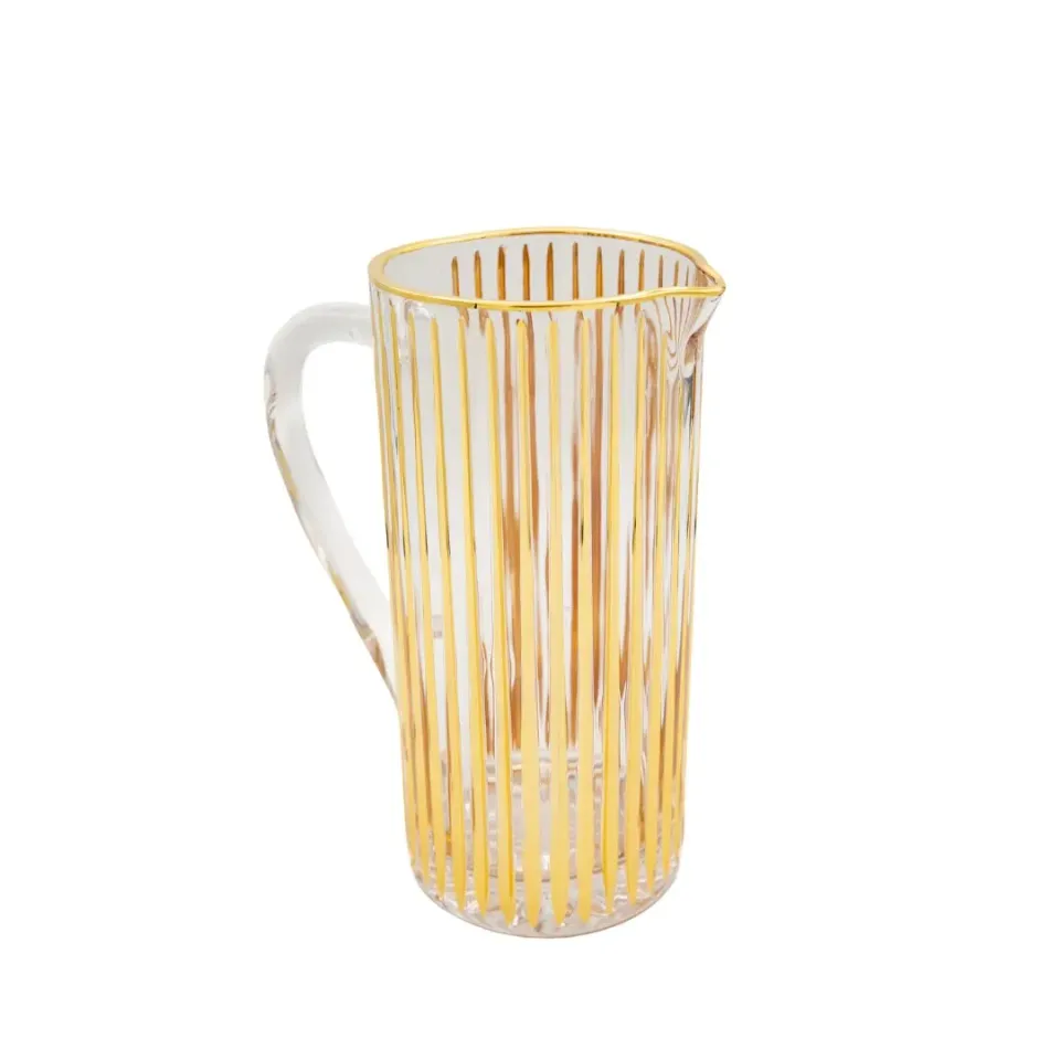 Les Ottomans CGJ03 glaskande krystal guld