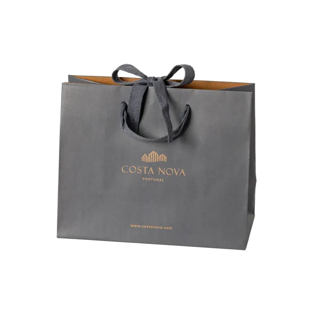 Costa Nova premium gavepose S grå 27 cm