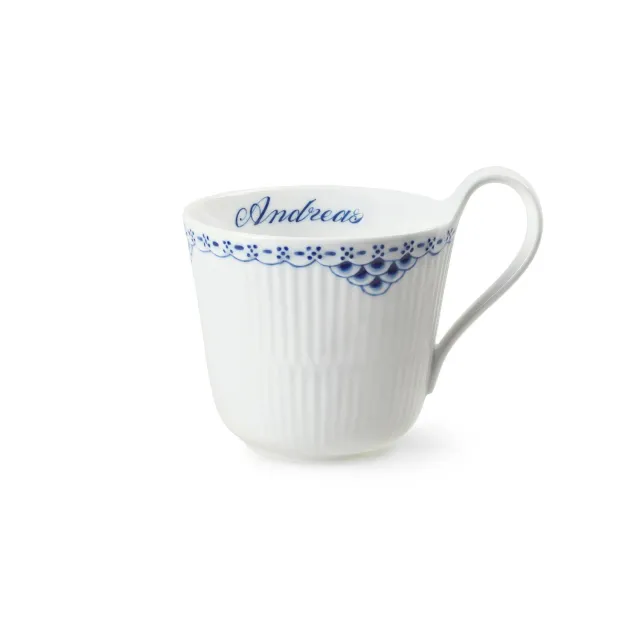 Kgl. Porcelæn Prinsesse højhankskop Bespoke 33 cl