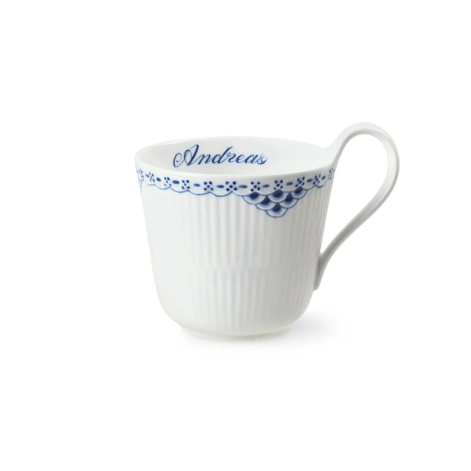 Kgl. Porcelæn Prinsesse højhankskop Bespoke 33 cl