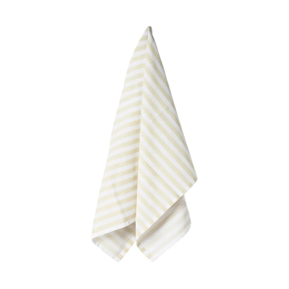 Costa Nova Stripes viskestykke beige 2-pak bomuld