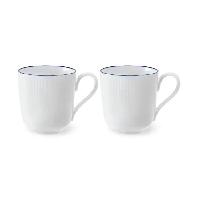Royal Copenhagen Blueline kop 28 cl 2 stk blå porcelæn