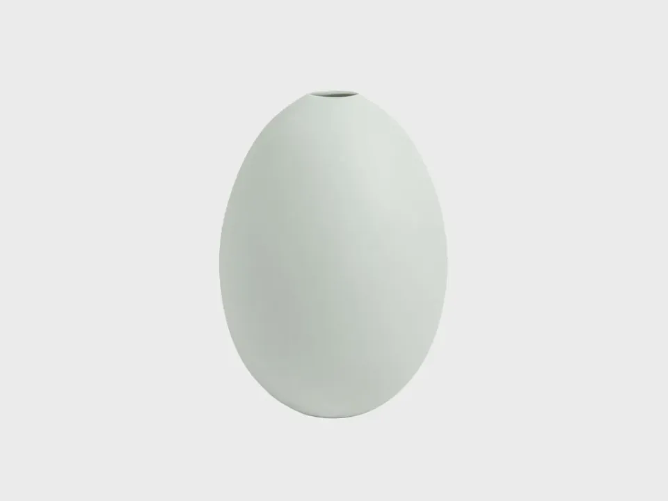Nymphenburg Ægvase M celadon porcelæn