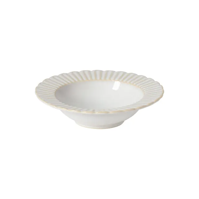 Costa Nova Cristal pastatallerken hvid blank glasur