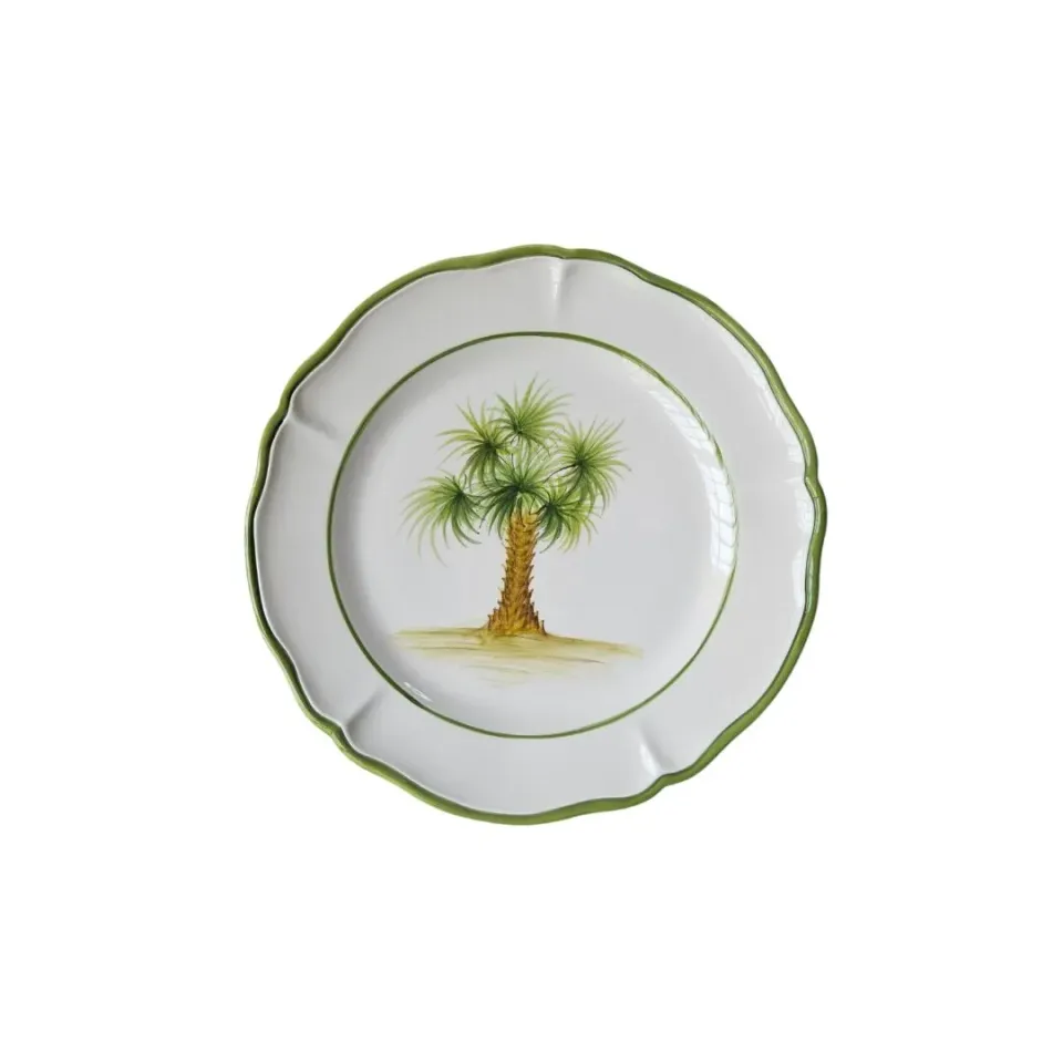 Les Ottomans TTR02 desserttallerken træ håndmalet