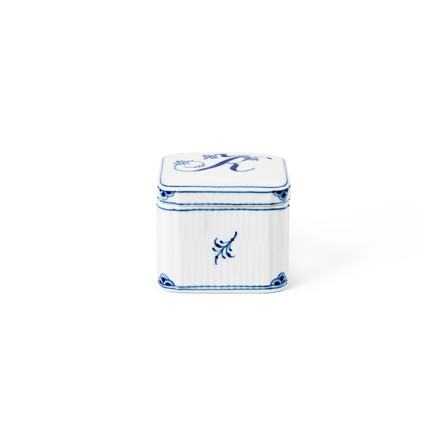 Royal Copenhagen Alfabet bonbonniere K 13 cl