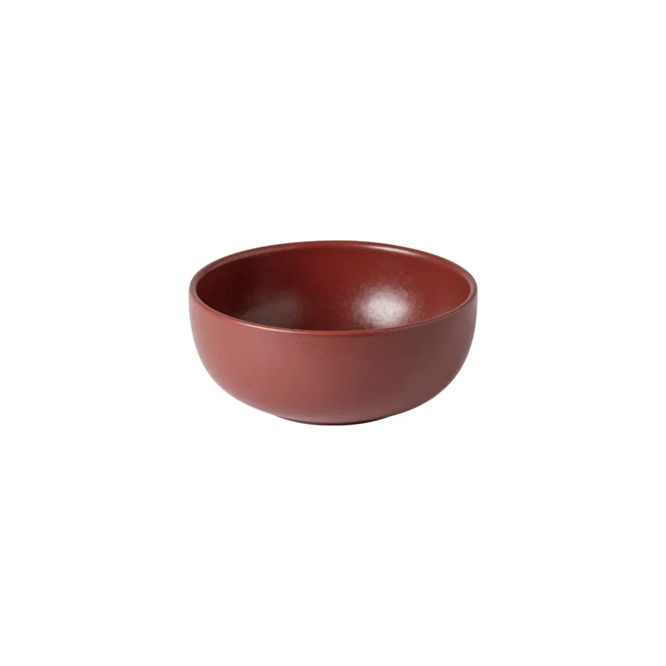 Costa Nova Pacifica suppeskål cayenne red mat glasur