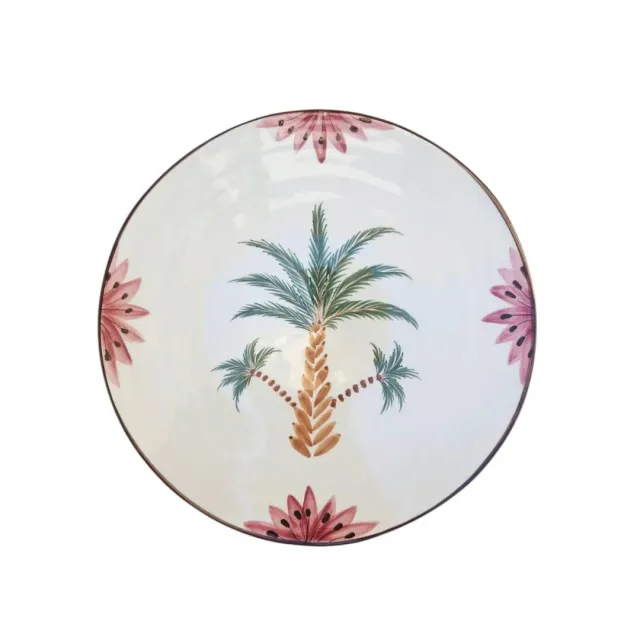 Les Ottomans The Dates Tree tallerken rosa palme