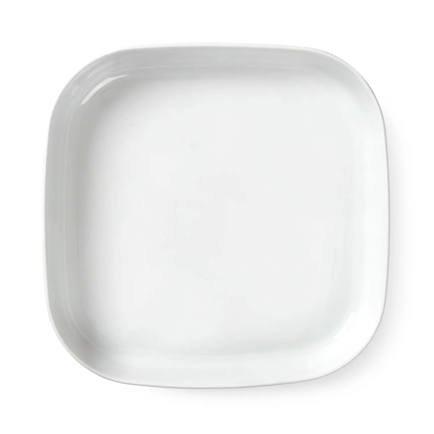 Royal Copenhagen Hvid Riflet Fad 30 cm ovnfast porcelæn