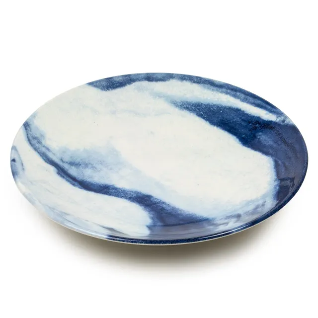 1882-Ltd Indigo Storm Large serveringsskål blå