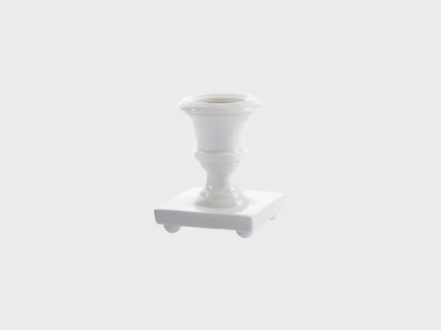 Nymphenburg Leuchter lysestage elfenben porcelæn