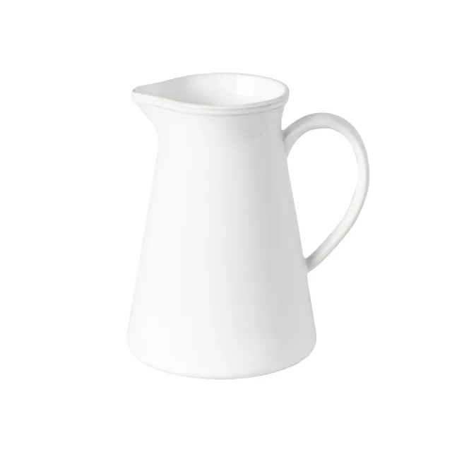 Costa Nova Friso Pitcher kande hvid stentøj blank glasur