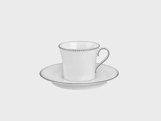 Nymphenburg Adonis Schwarze Zacken espressokop porcelæn