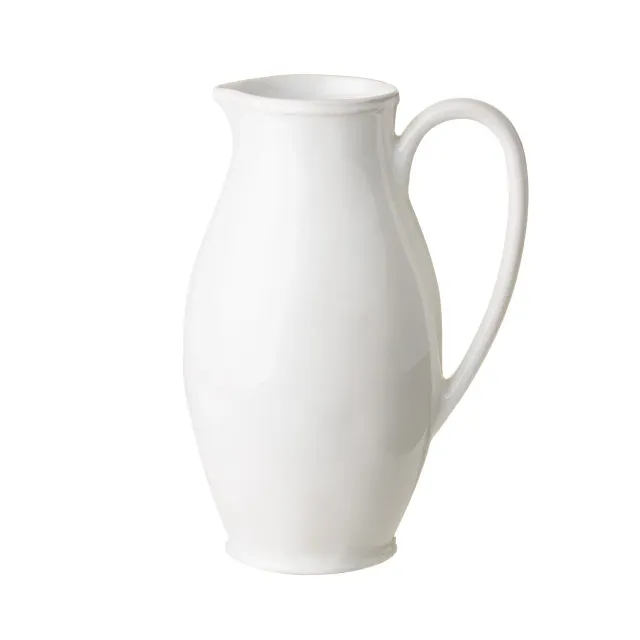Costa Nova Fontana Pitcher kande hvid blank glasur