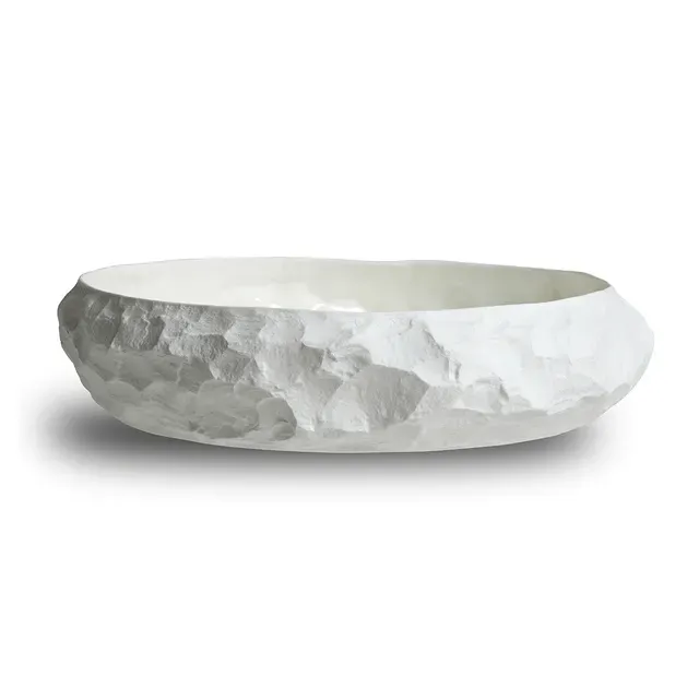 1882-Ltd Crockery White Largest Oblong skål hvid stor