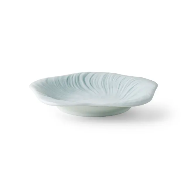 Kgl. Porcelæn Triton tallerken Celadon 26 cm kunst