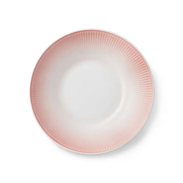 Kgl. Porcelæn Iris dyb tallerken koral 24 cm
