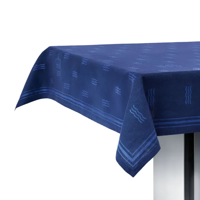 Royal Copenhagen Waves dug 270x145 cm blå