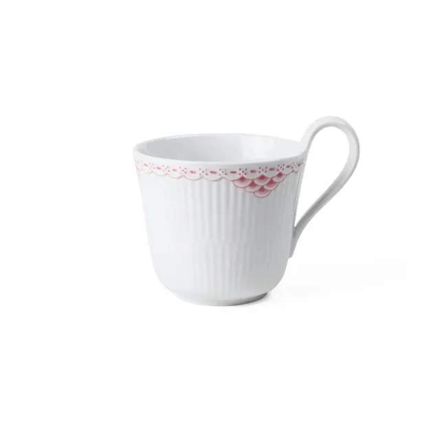 Kgl. Porcelæn Koral Blonde højhankskop 33 cl koral