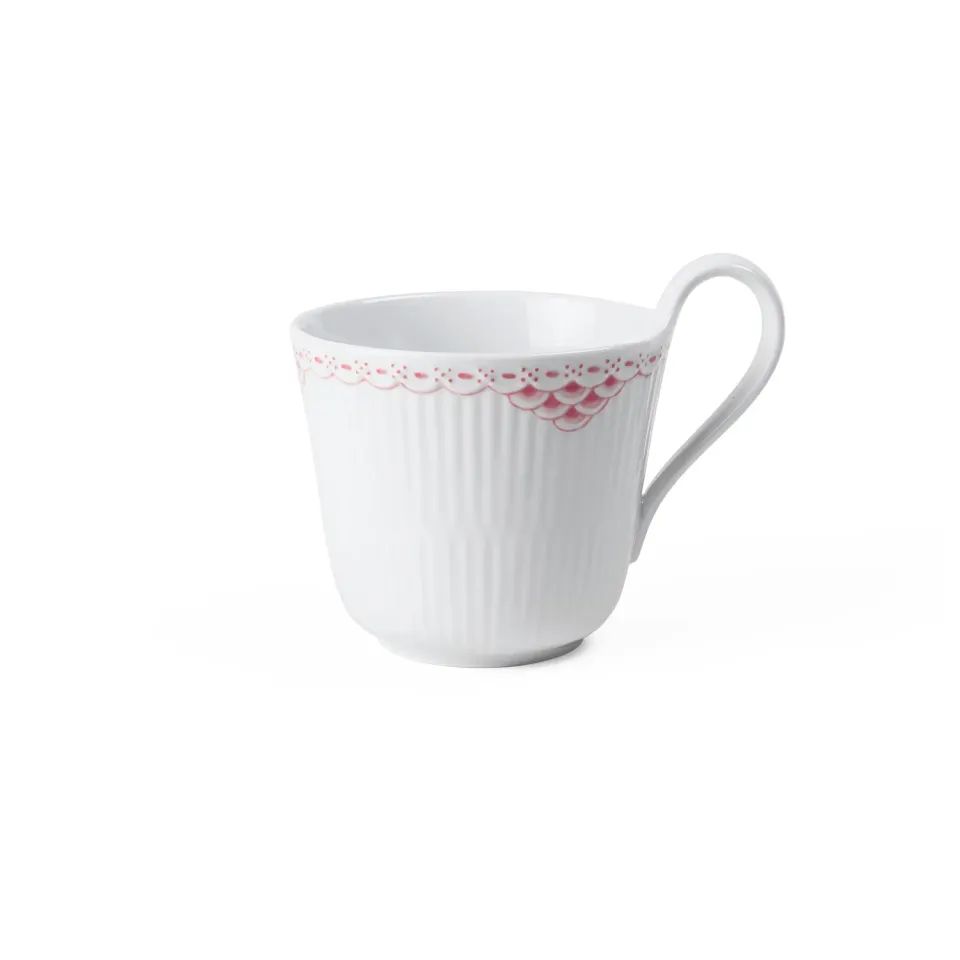 Kgl. Porcelæn Koral Blonde højhankskop 33 cl koral