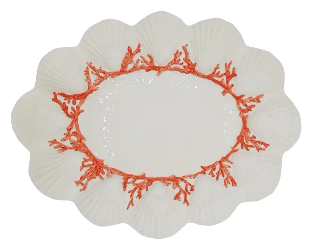 Les Ottomans Saint Jacques JAC04 Serveringsfad Koral