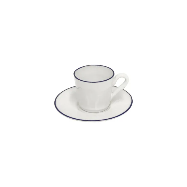 Costa Nova Beja Coffee Cup kop hvid blå