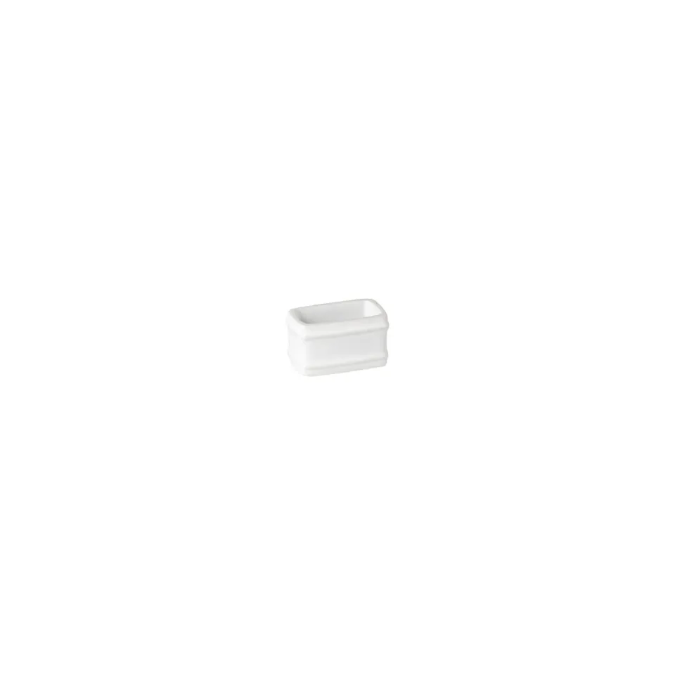 Costa Nova Friso servietringe 4 stk hvid blank