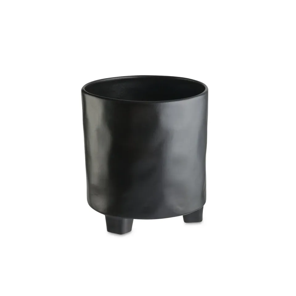 Costa Nova Riviera Footed Bucket vinkøler Sable Black mat