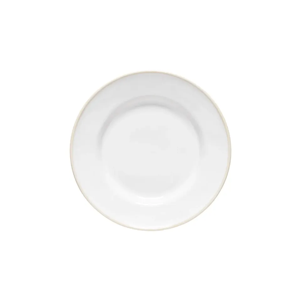 Costa Nova Beja frokosttallerken hvid creme blank