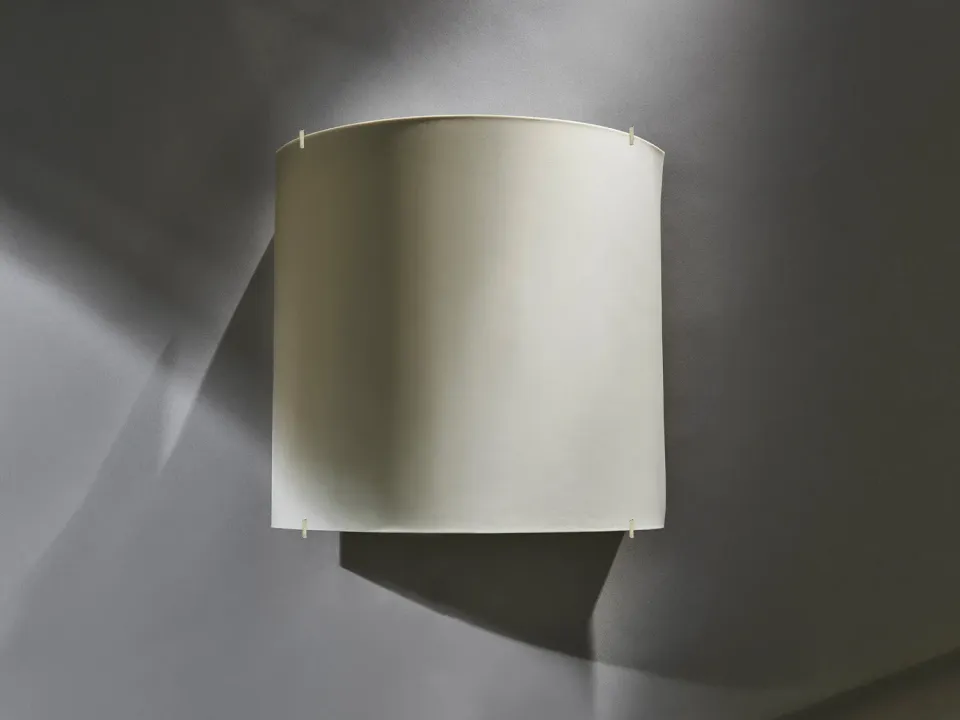 Nymphenburg Luna Pure væglampe hvid biskvit
