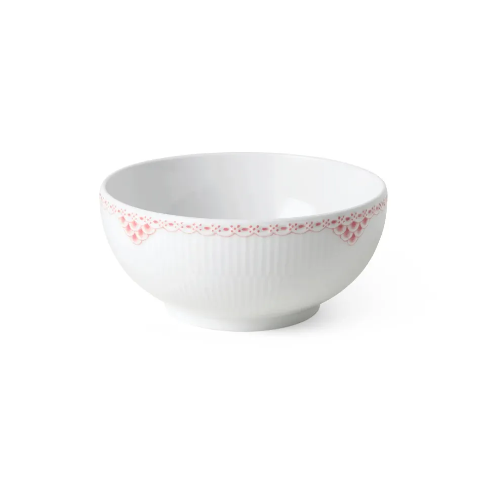 Kgl. Porcelæn Koral Blonde skål 110 cl porcelæn