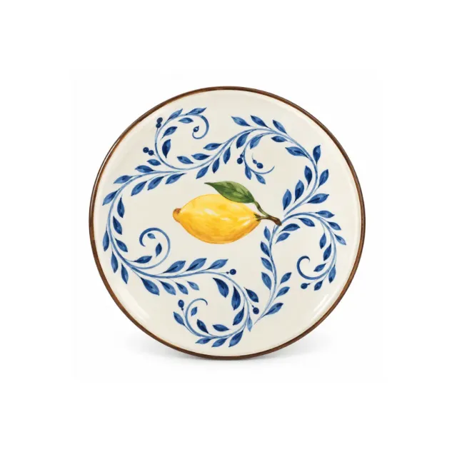 Les Ottomans Positano brødtallerken POC09 citron