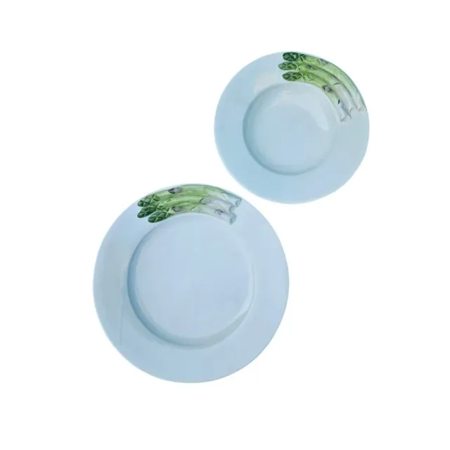 Les Ottomans Asparagi pastatallerken håndmalet keramik