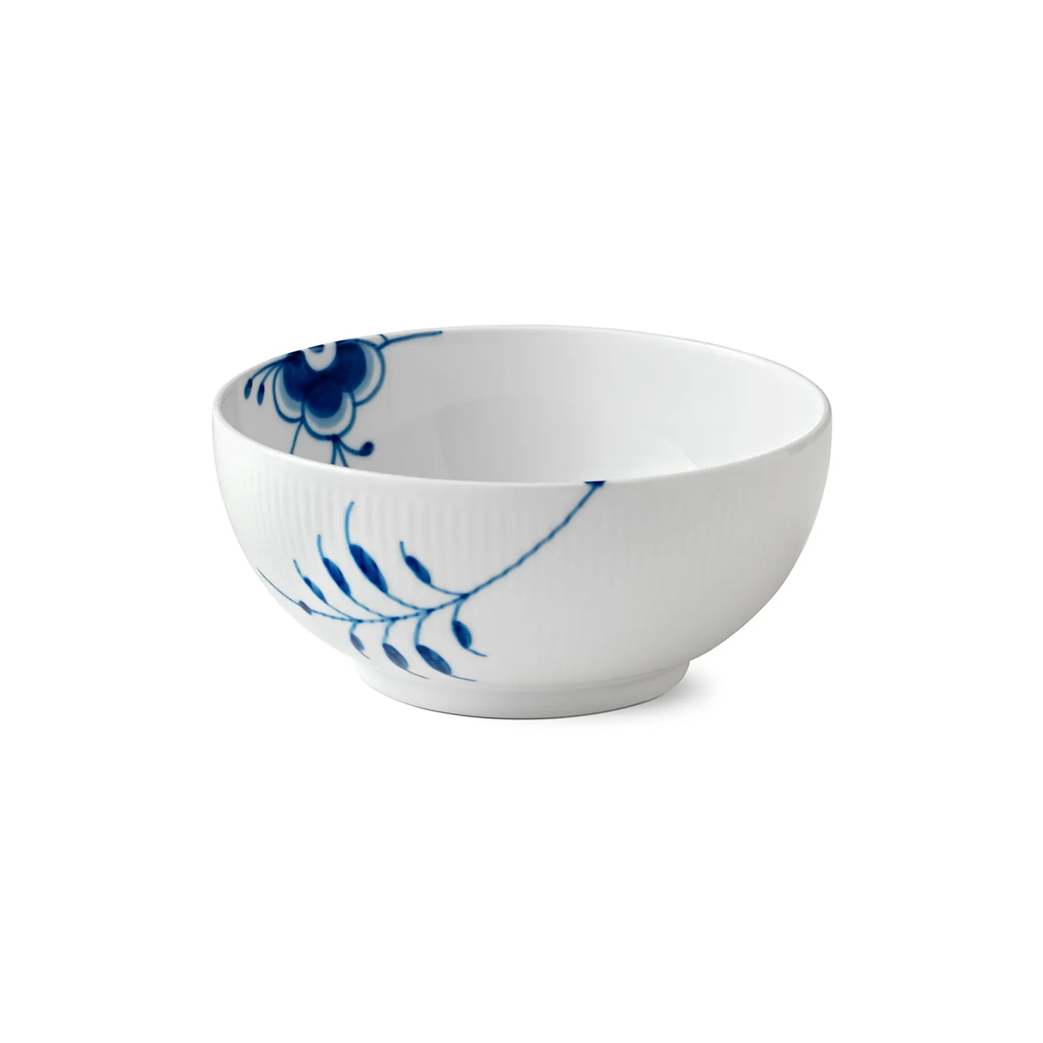 Kgl. Porcelæn Blå Mega Riflet skål 180 cl