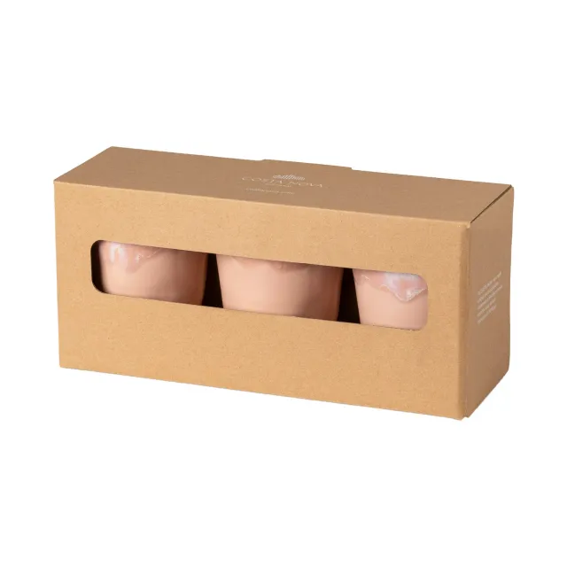 Costa Nova Grespresso mokkakopper 3 stk sart rosa blank
