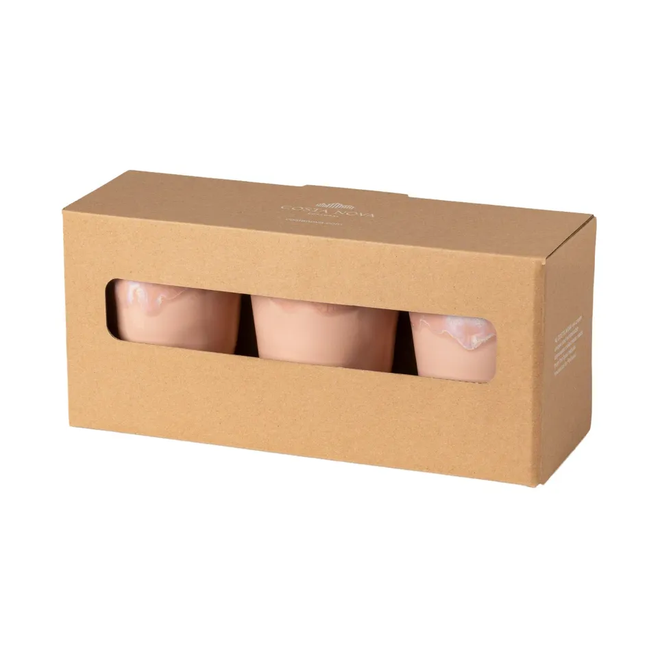 Costa Nova Grespresso mokkakopper 3 stk sart rosa blank