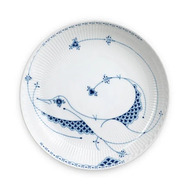 Royal Copenhagen Royal Creatures tallerken 25 cm Svane
