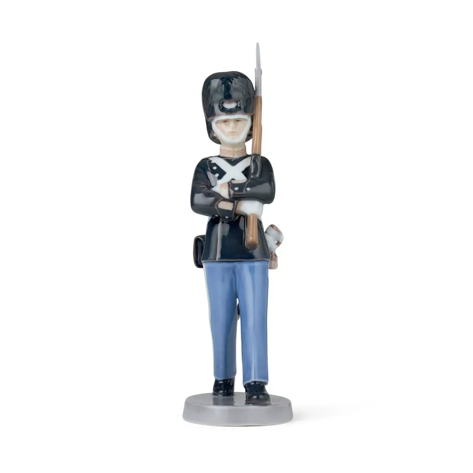 Royal Copenhagen figur kongelig livgarde 28 cm porcelæn