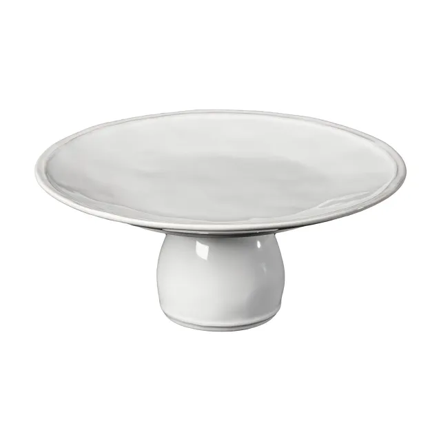Costa Nova Fontana fad på fod hvid blank stentøj