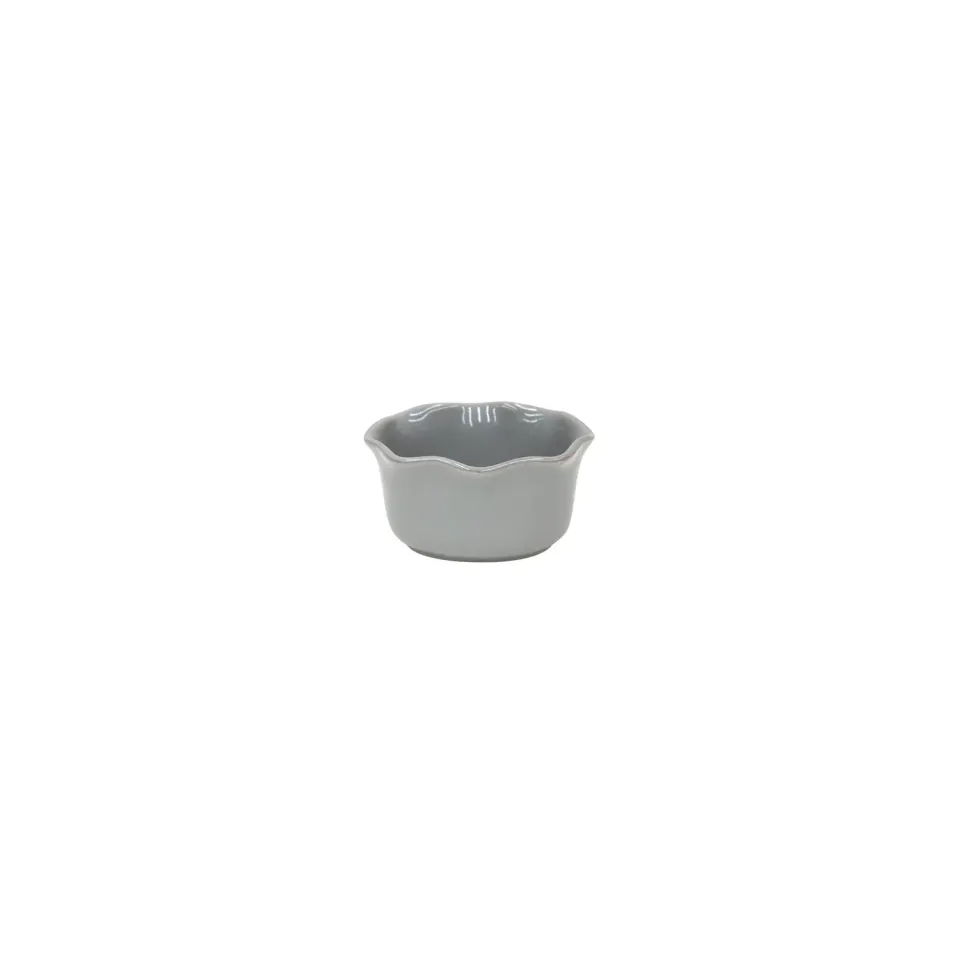 Costa Nova Cook & Host oval ramekin grå stentøj blank