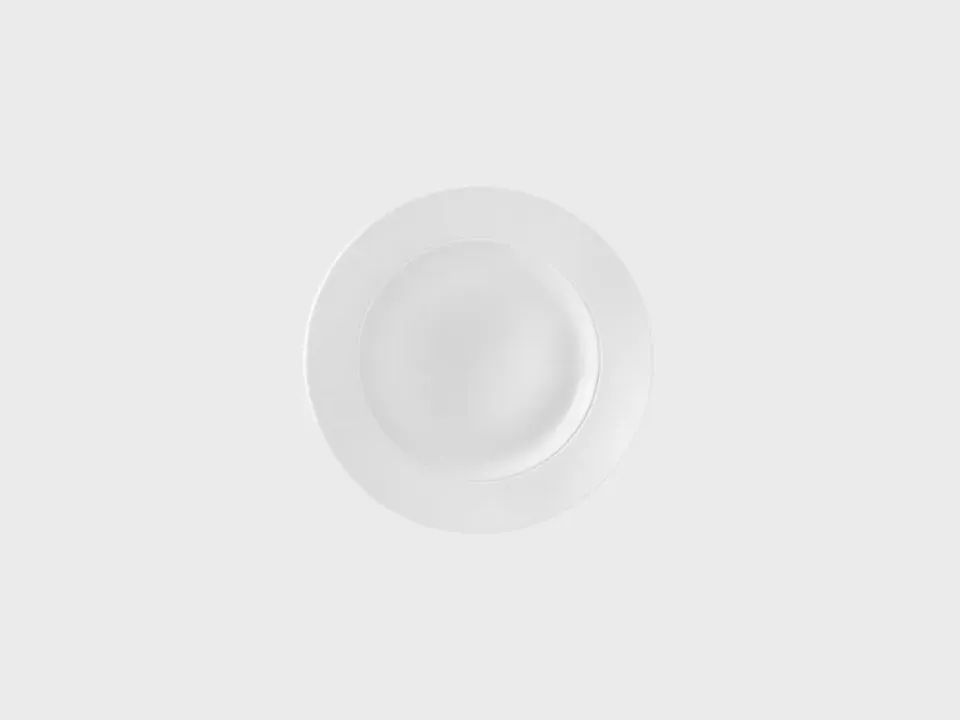 Nymphenburg Lotos tallerken 16 cm hvid biskuit
