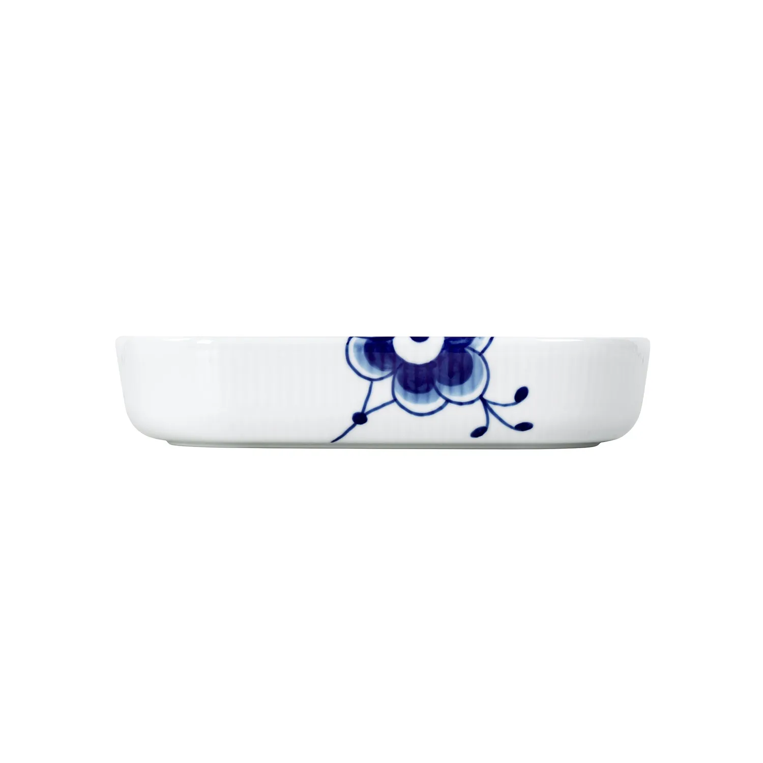 Kgl. Porcelæn Blå Mega Riflet ovnfast fad 25 cm