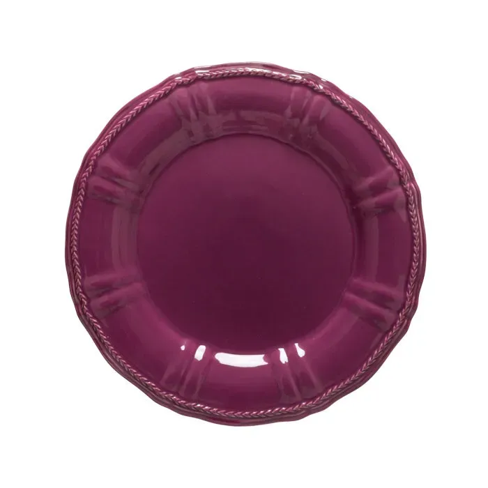 Costa Nova Village kuverttallerken aubergine blank